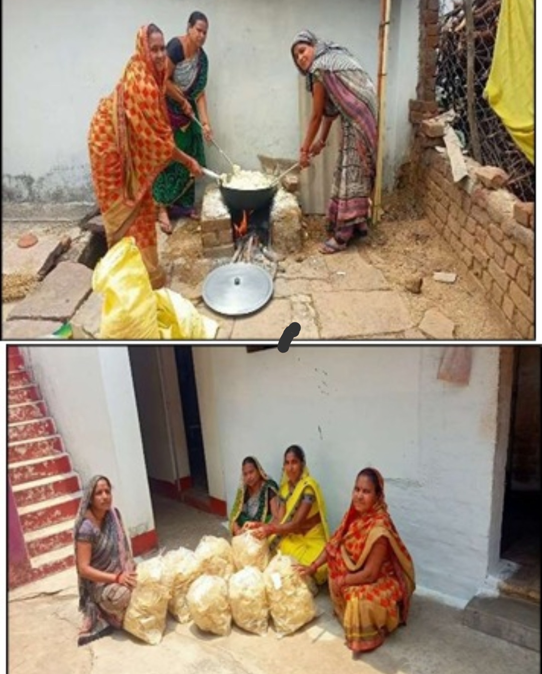 दुर्ग। ग्राम पंचायत ननकटठी की श्रीमती विद्यावती चौधरी आज ग्रामीण महिलाओं के लिए प्रेरणा  का प्रतिक बन चुकी है। चावल पापड़ उद्योग से आत्मनिर्भरता की ओर बढ़ती हुई ग्रामीण महिलाएं।