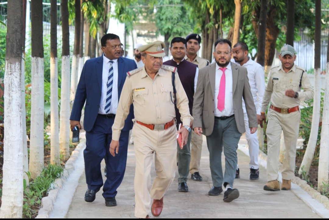दुर्ग। केंद्रीय जेल दुर्ग के निरीक्षण में न्यायश्रुति और ई साक्ष्य  पर विशेष जोर।