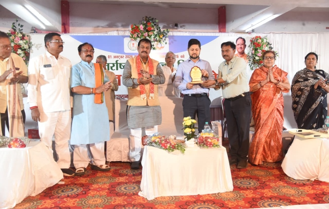 दुर्ग। विकसित भारत के अभियान में वरिष्ठ नागरिकों की भूमिका महत्वपूर्ण ,सांसद श्री विजय बघेल।